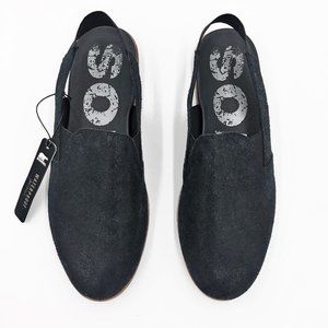 Sorel | Black Suede Ella Slingback Sandals, worn once